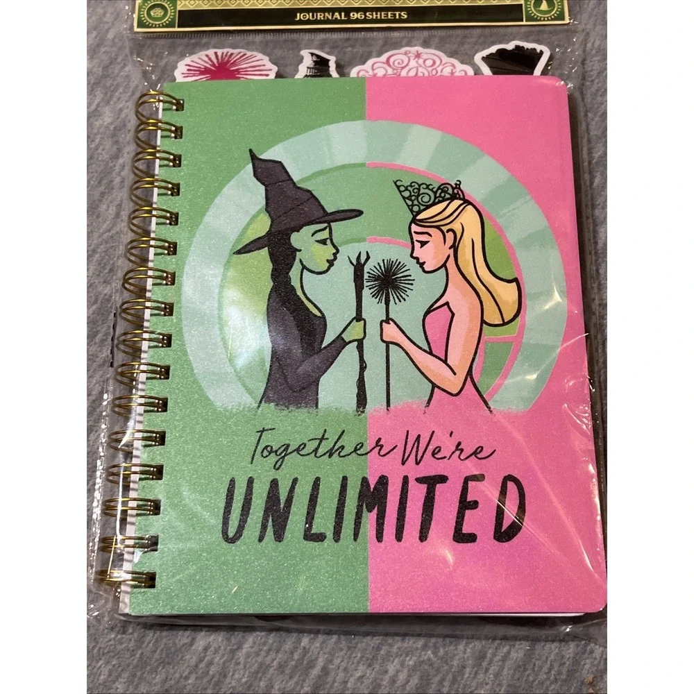Wicked We're Unlimited Spiral Journal 96 Sheets Target Innovative‎ Designs New